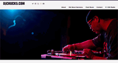 Desktop Screenshot of djchucks.com
